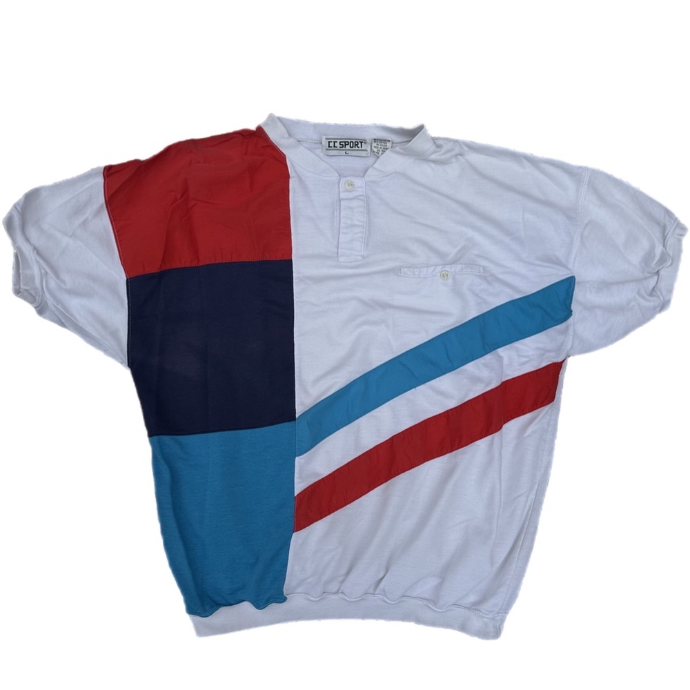 Vintage Colorblock CC Sport Shirt